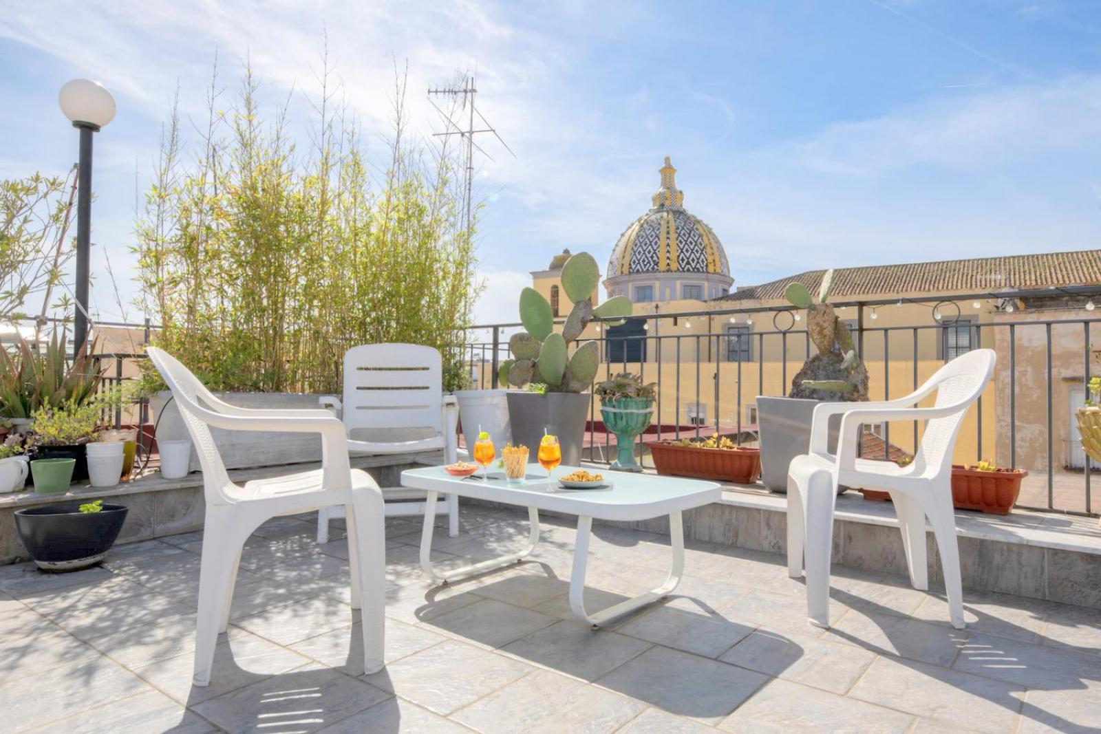 Mimi Terrace Apartment Napoli Exterior foto
